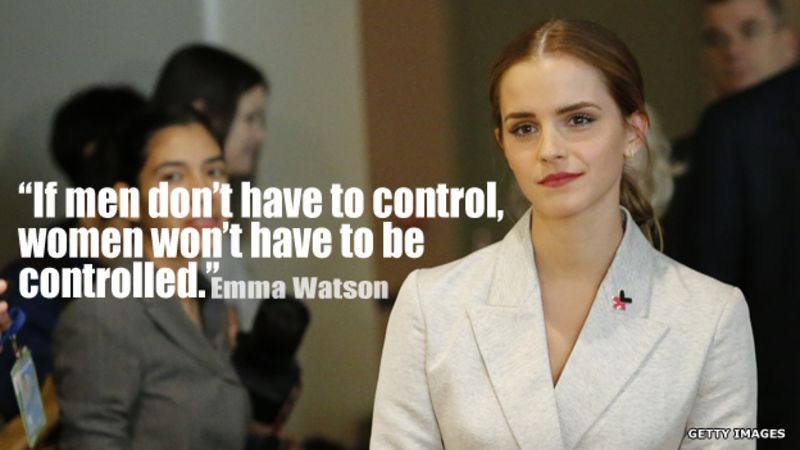 Emma Watson Targeted By Online Trolls After Un Speech Bbc News