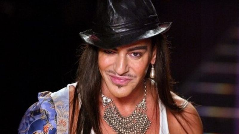 John Galliano Returns To High End Fashion With New Role Bbc News