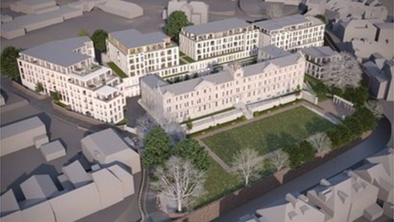 Jersey College for Girls to be homes - BBC News