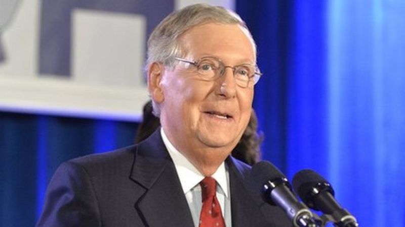 Mitch McConnell DC Insider With A Mission BBC News