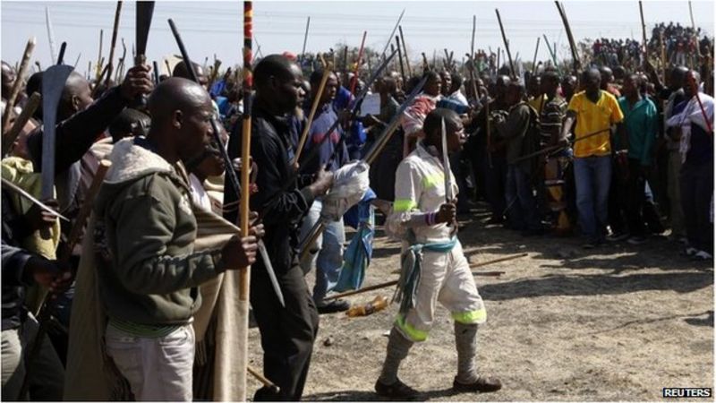 Marikana Massacre Should Police Be Charged With Murder BBC News    78939081 015735581 1 