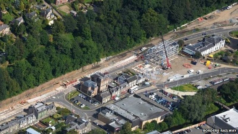 Borders to Edinburgh railway: Sleeper injury halts rail ...