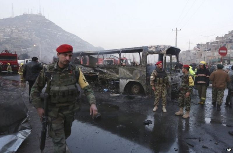 Afghanistan attacks kill 20 on day of violence BBC News