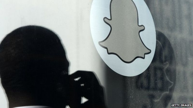 Angry Snapchat Embroiled In Sony Pictures Hack Bbc News 