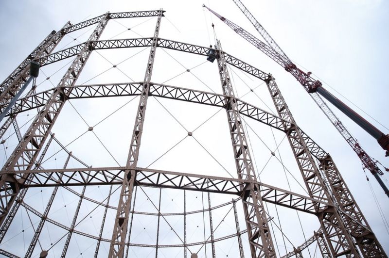 Will the UK's gas holders be missed? - BBC News