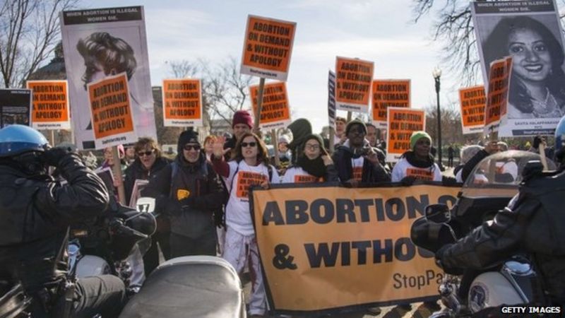 House Passes Abortion Bill During Anti-abortion March - BBC News