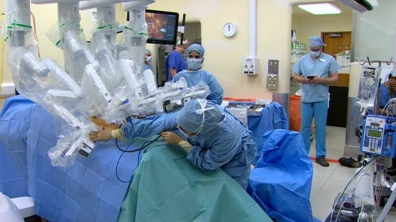 £3m for robotic surgery at Morriston Hospital, Swansea - BBC News