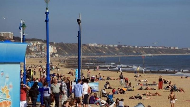 Bournemouth Beach Erosion Test Boreholes Drilled Bbc News