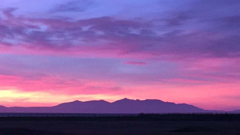 Your pictures of Saturday's sunset in Scotland - BBC News