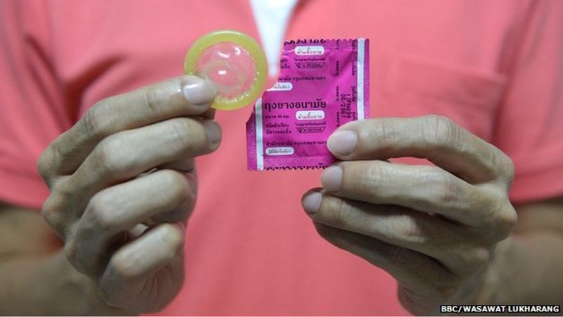 In Pictures Thai Condoms For Valentines Day Bbc News