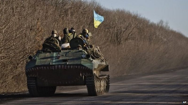 Russia accuses Ukraine of aiming to destroy Minsk accords - BBC News