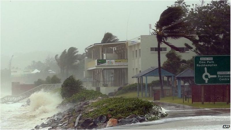 Australia Storms Cyclones Hit Queensland And Northern Territory Bbc News