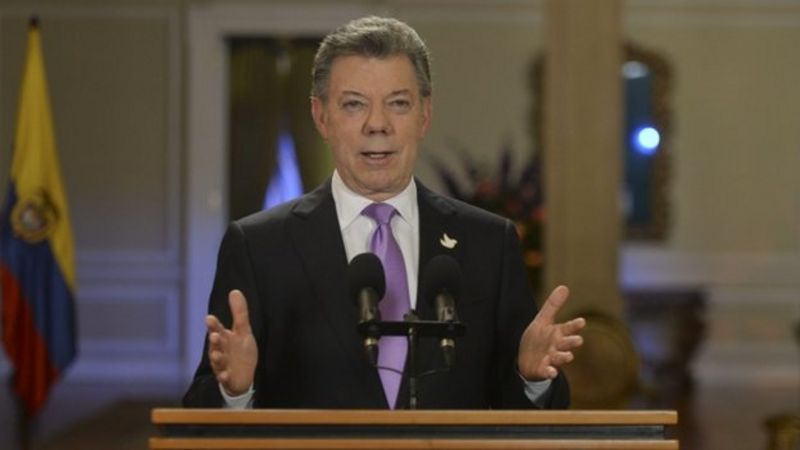 Colombia To Temporarily Halt Bombing Of Farc Rebels Bbc News