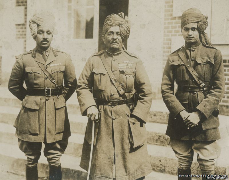 In Pictures Indian Soldiers During World War One BBC News    81724520 Sirpertabsingh 