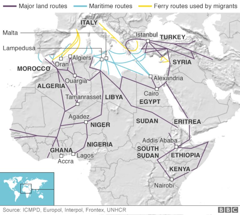 Migration: Are more people on the move than ever before? - BBC News