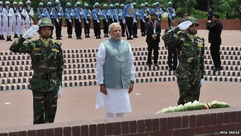 India and Bangladesh sign historic territory swap deal - BBC News