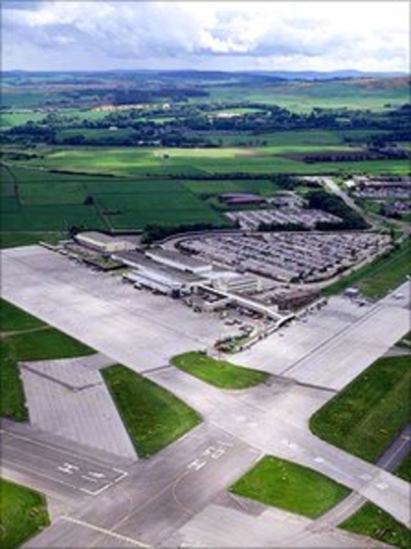 Aberdeen Airport's £10m runway extension to take off BBC News