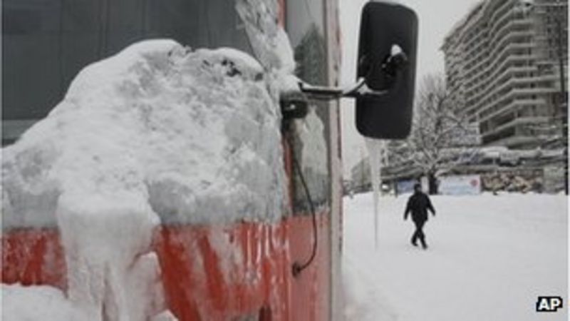 Europe Freeze Hits Transport Hubs BBC News