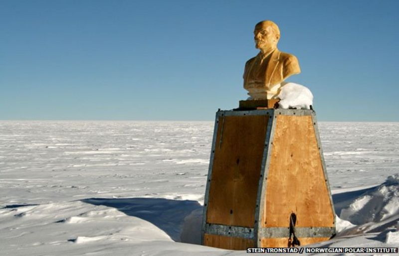Five Lenin statues in unexpected places BBC News