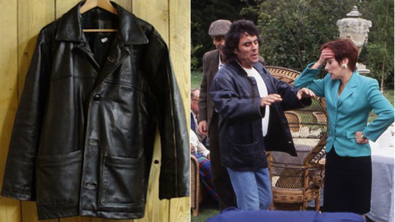 Lovejoys Leather Jacket Bought At Auction For £1000 Bbc News