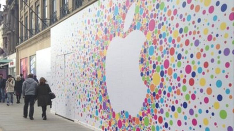 Apple to open first shop in Edinburgh - BBC News