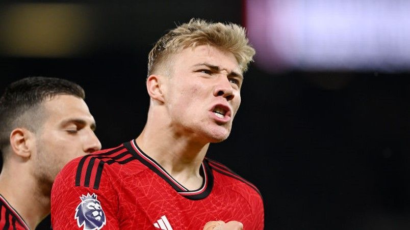 Rasmus Hojlund has scored 15 goals for Manchester United this season