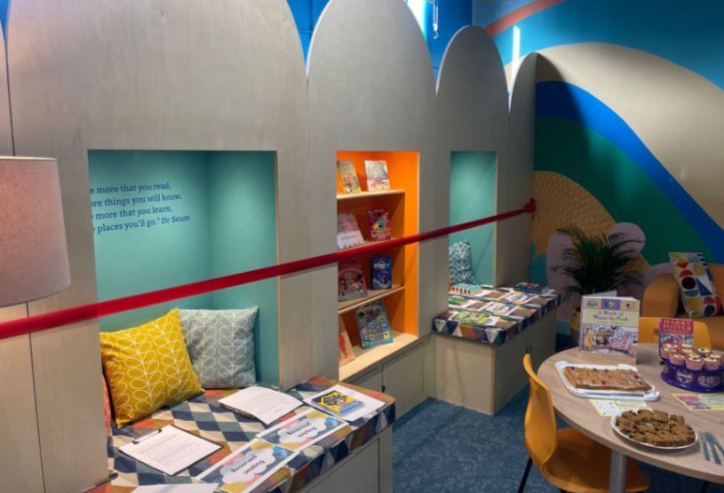 Swiss Gardens Primary School library 