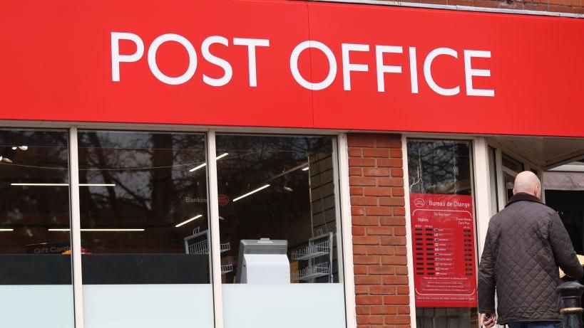 Stock post office image 