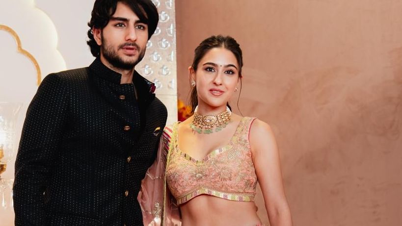 Ibrahim Ali Khan and Sara Ali Khan