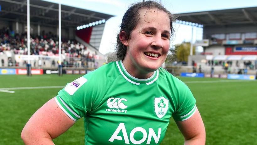 Ireland rugby player Enya Breen