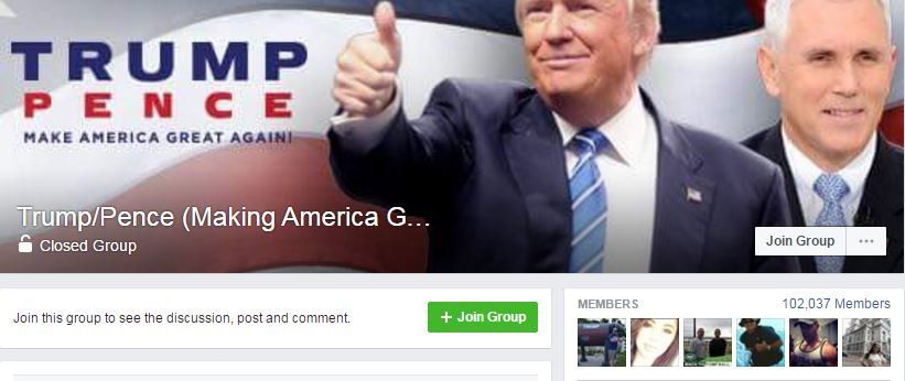 Trump Facebook group