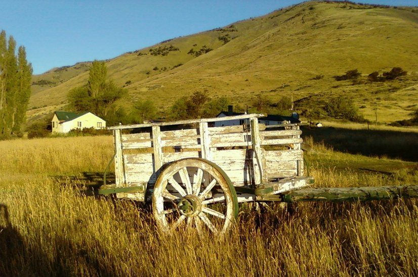 Wagon in Calafate in Argentina
