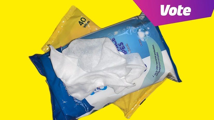 Plastic wet wipes ban planned in England to tackle pollution - BBC News