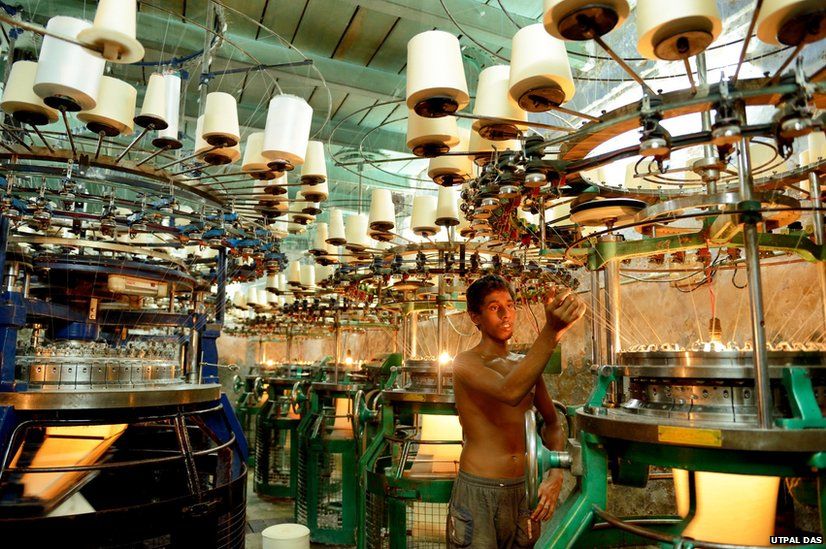Industry in Calcutta, India
