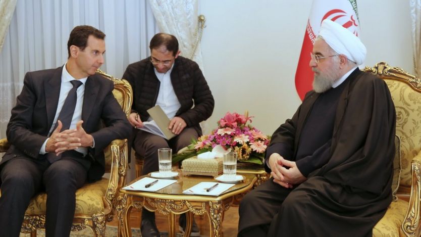 حسن روحانی و بشار اسد