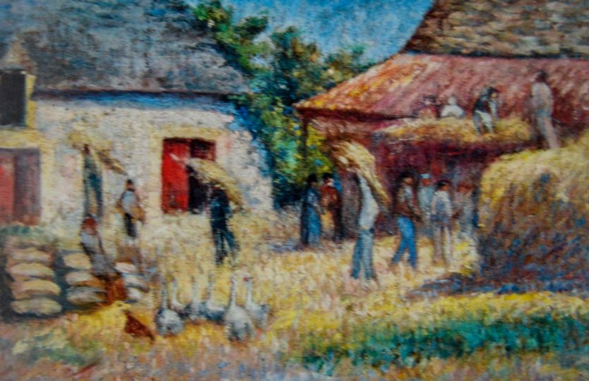Ham Nghi's painting