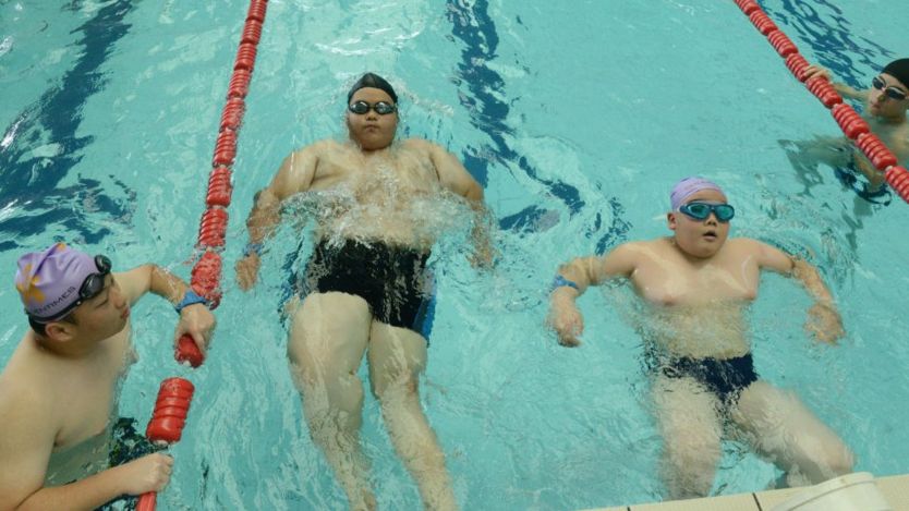 Kamp khusus anak yang mengalami masalah berat badan di Cina