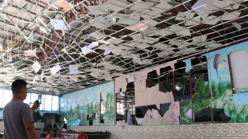 Ledakan terjadi tepat sebelum penandatanganan surat nikah.