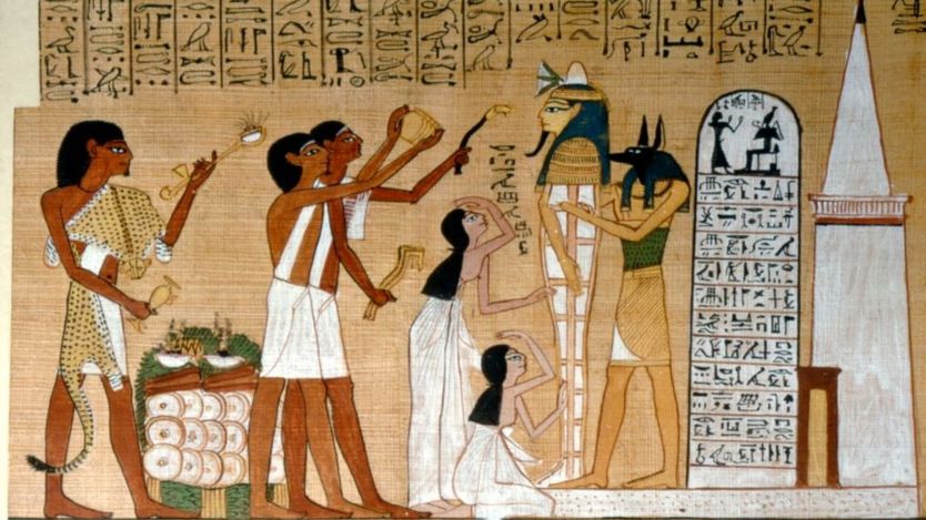 رسوم من مصر القديمة