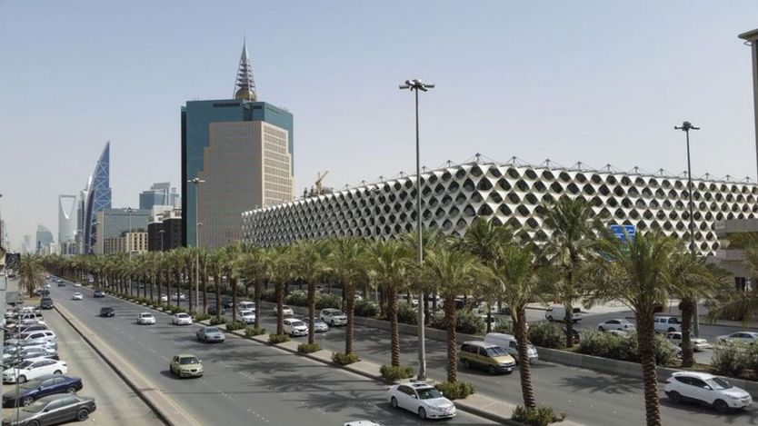 Jalanan kota Riyadh