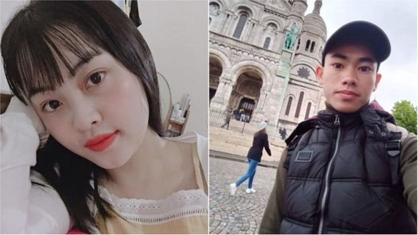 Phạm Thị Trà My và Nguyễn Đình Lượng là hai người được cho là nằm trong số 39 nạn nhân