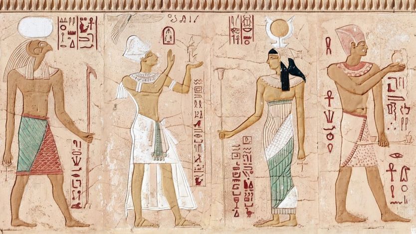 نقش فرعوني، للغة الهيروغليفية