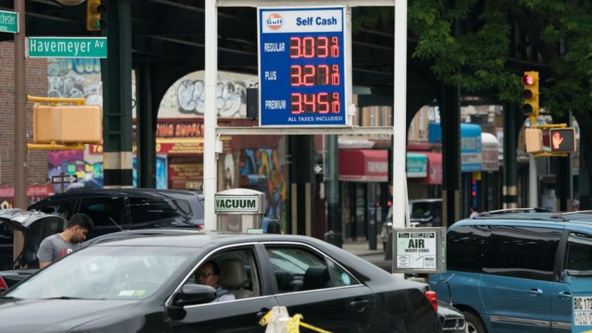 پمپ بنزین آمریکا