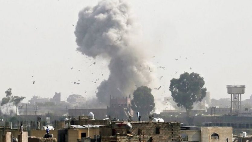 Serangan udara Arab Saudi ke Yaman