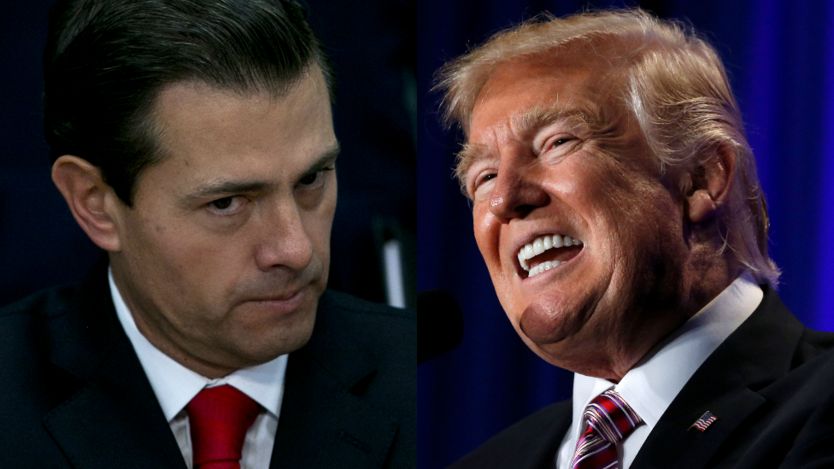 Enrique Peña Nieto y Donald Trump