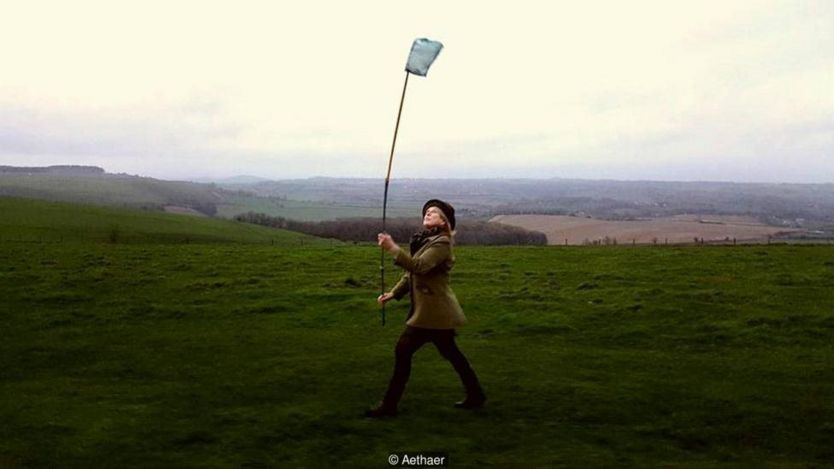 Aethaer began collecting air to raise awareness of pollution, coining the term
