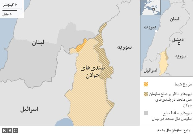 نقشه جولان
