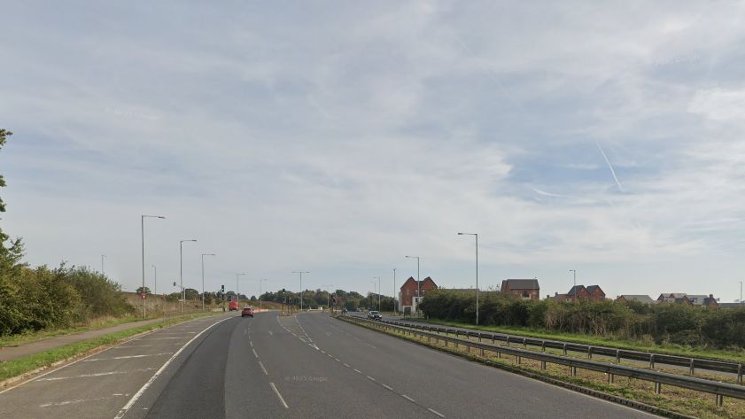 The A4500 carriageway