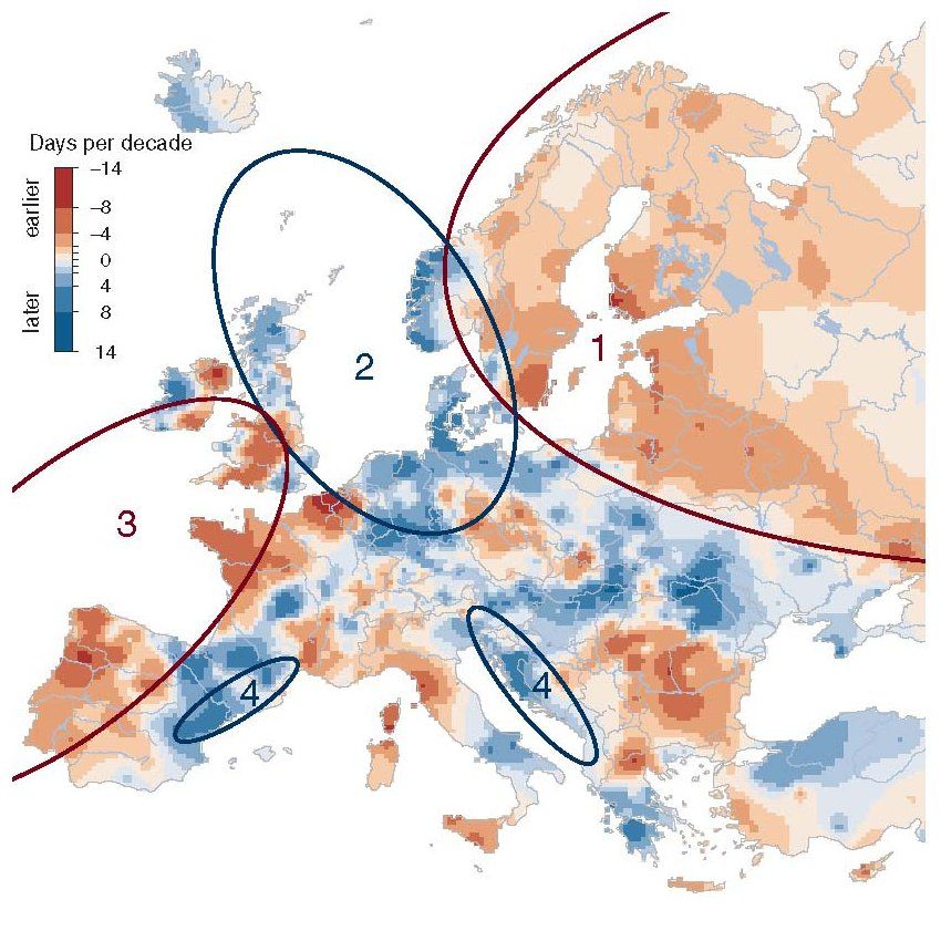 Climate change has shifted the timing of European floods BBC News