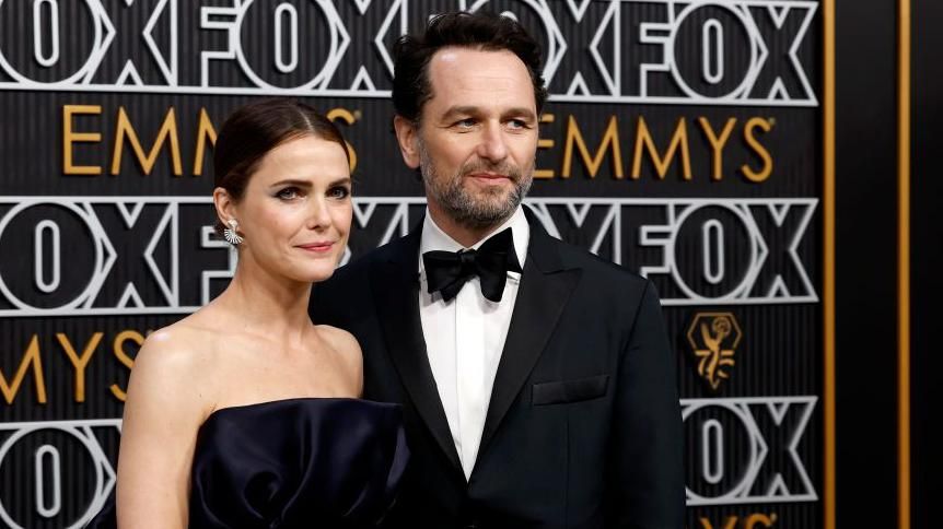 Matthew Rhys and his wife Keri Russell